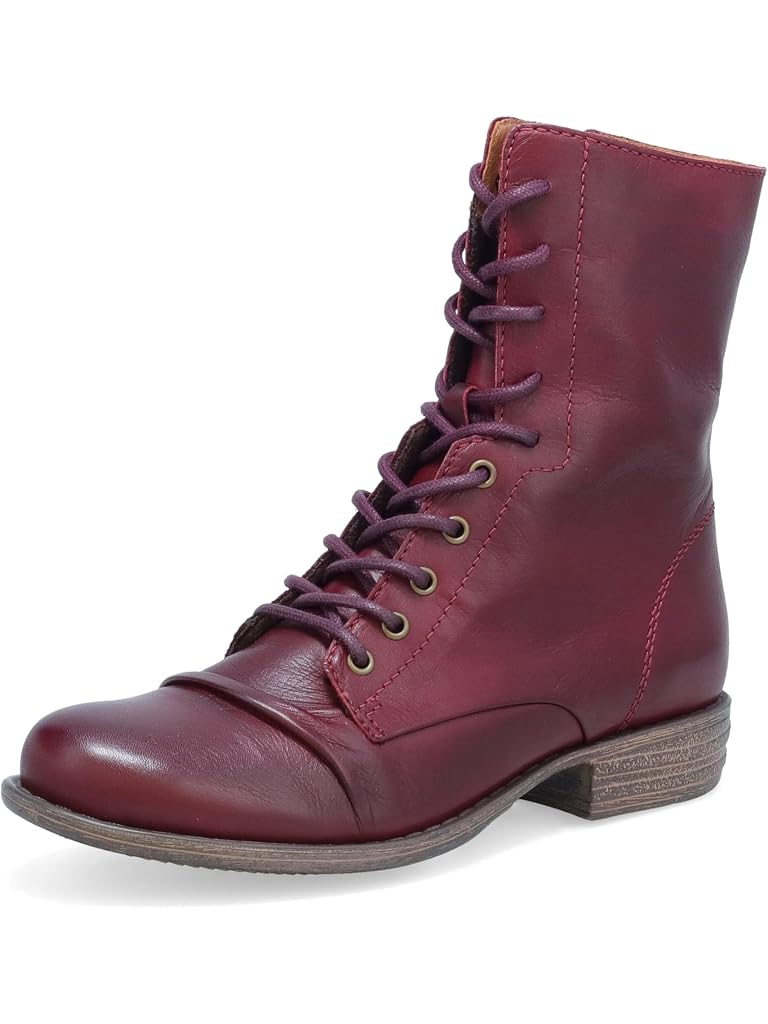 Tech Lace-Up Boot Burgundy
