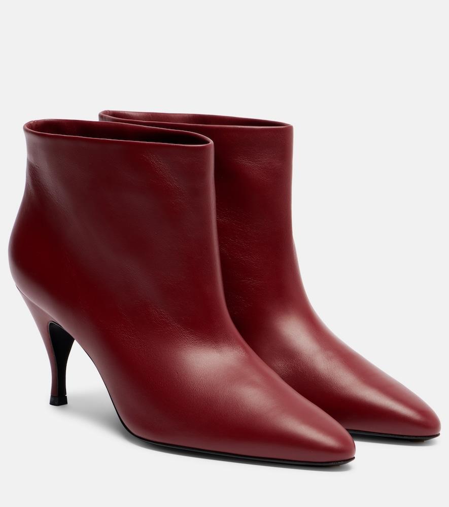 Vintage Ankle Boot Burgundy