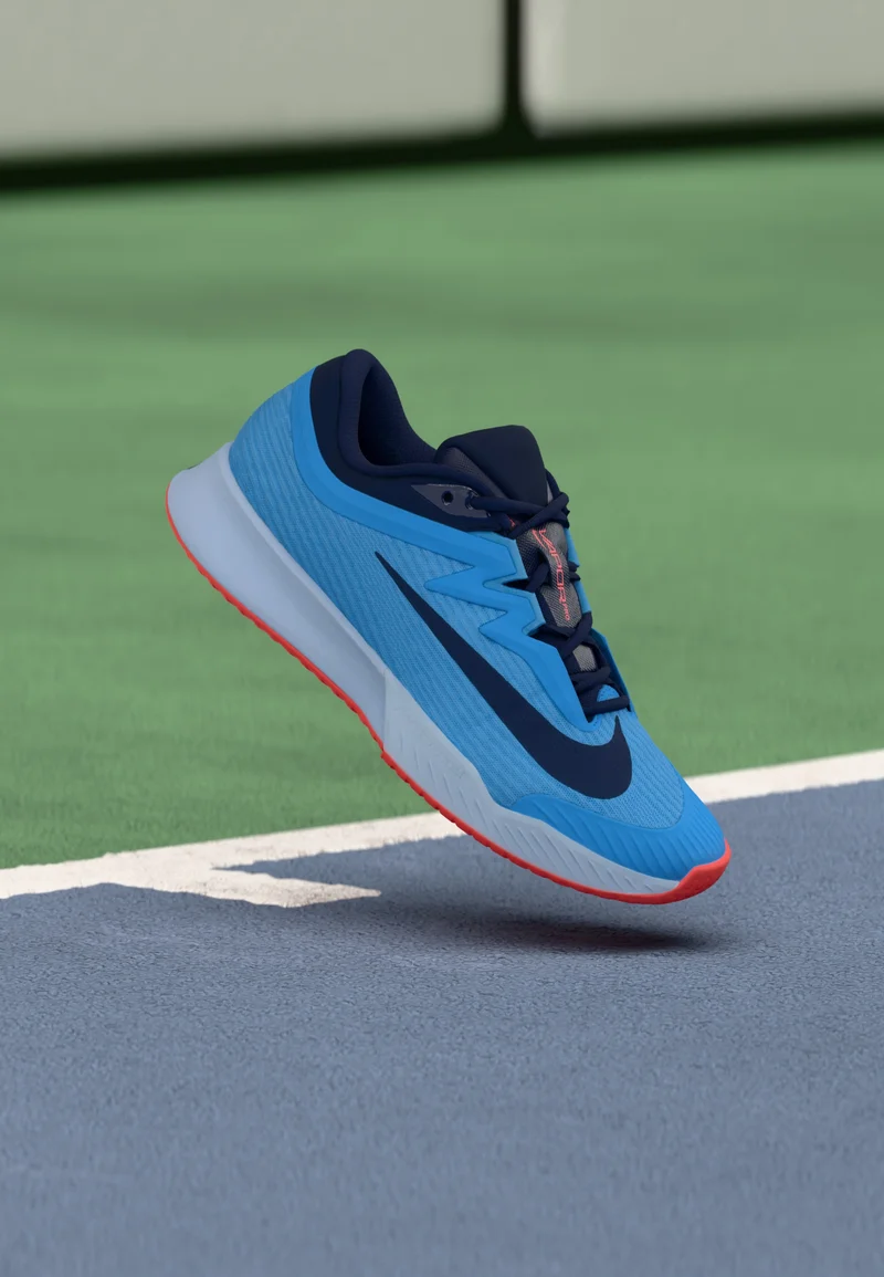 Active All-Court Tennis Shoe Cobalt