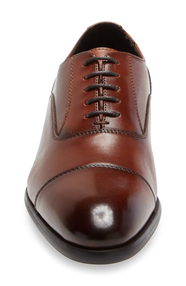 Evolution Cap-Toe Oxford Brown