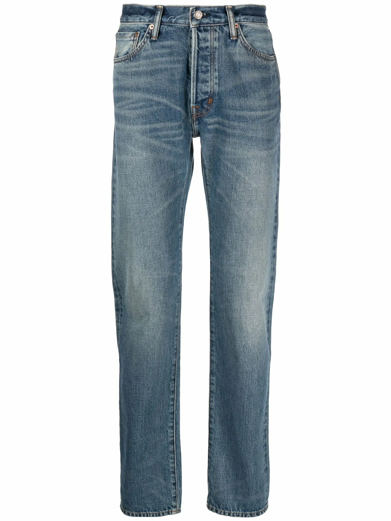 Formal Men's Denim Jeans Straight Cut Original