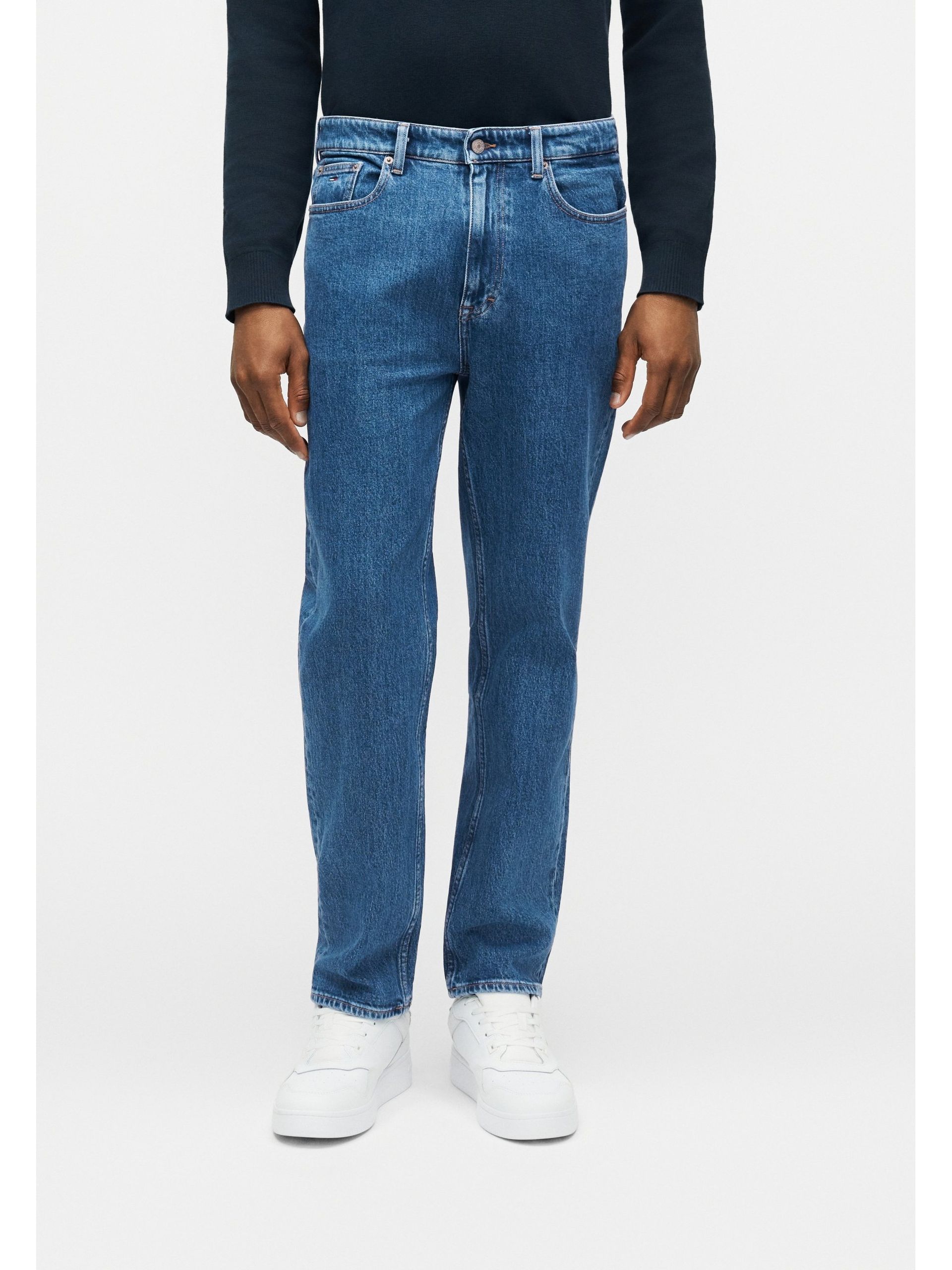 Formal Men's Denim Jeans Straight Cut Original