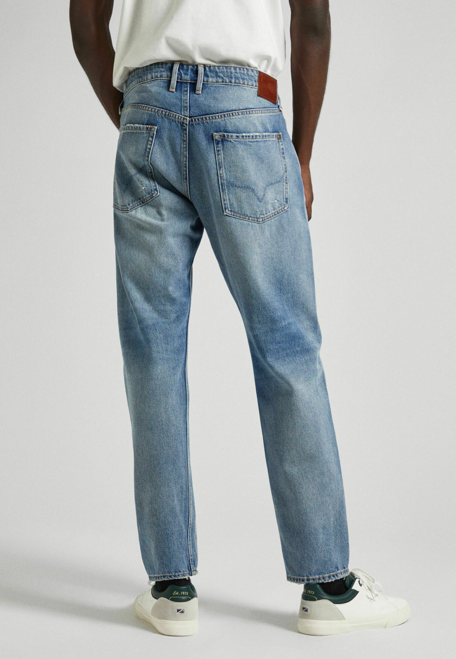 Formal Men's Denim Jeans Straight Cut Original