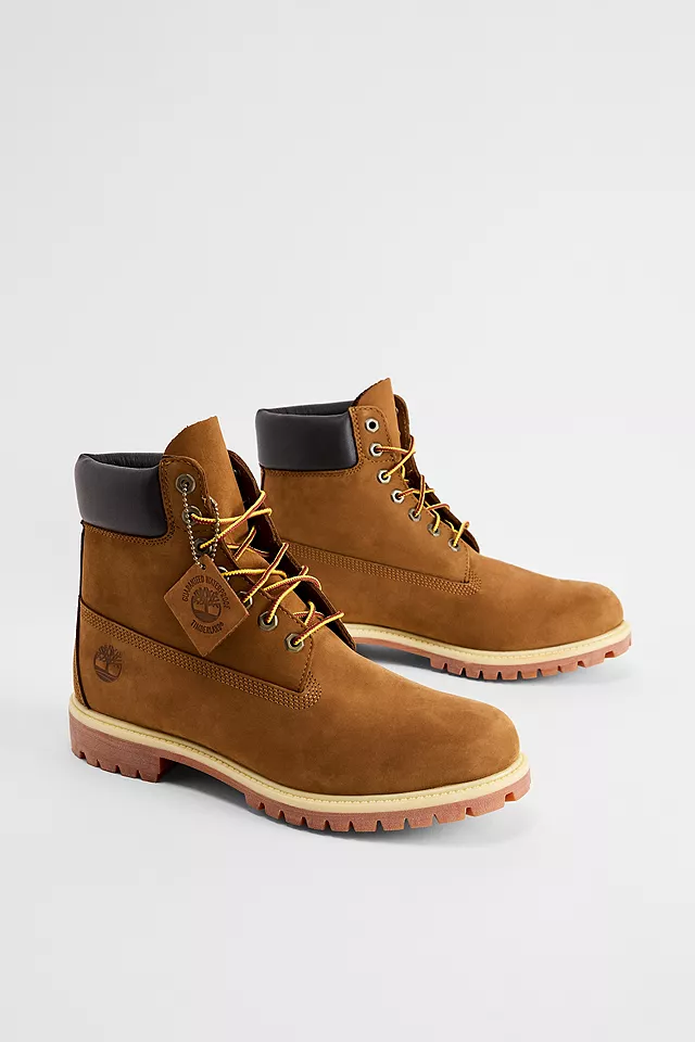Refined Lace-Up Boot Rust