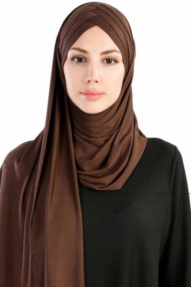 Hijab Accessories - Brown
