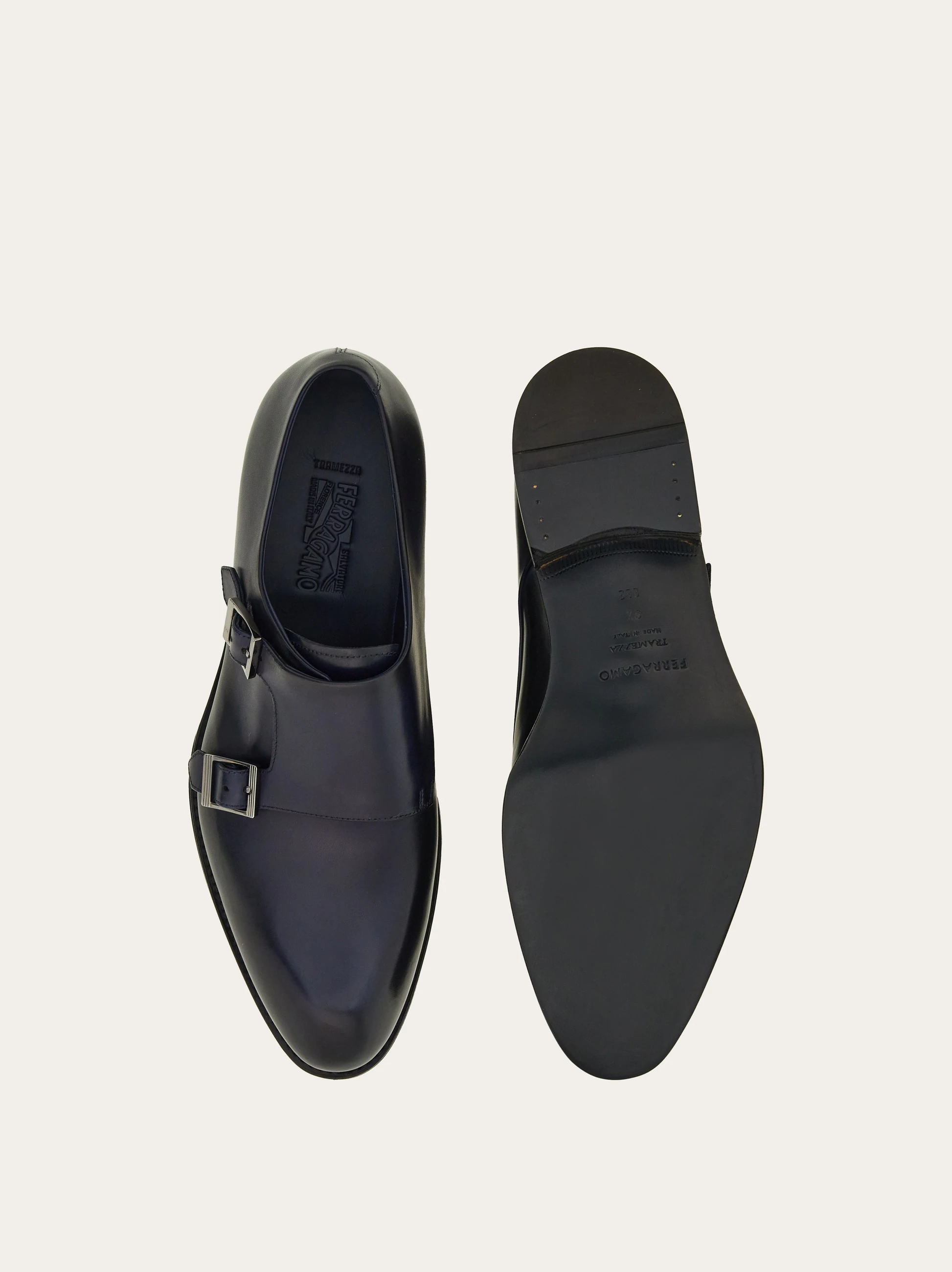 Precision Double Monk Strap Onyx