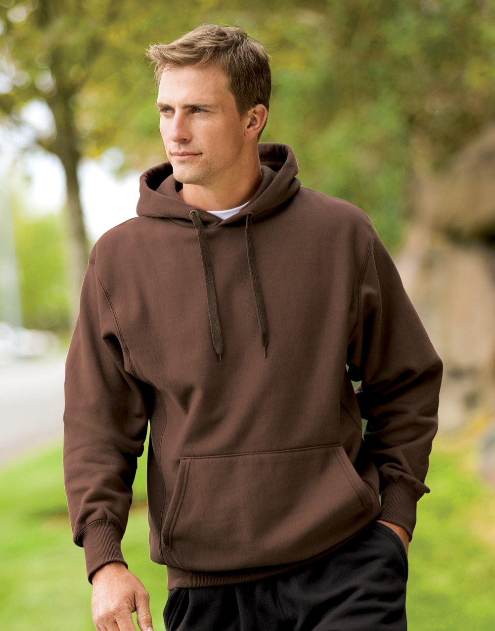 Premium Men's Hooded Sweatshirt Pro