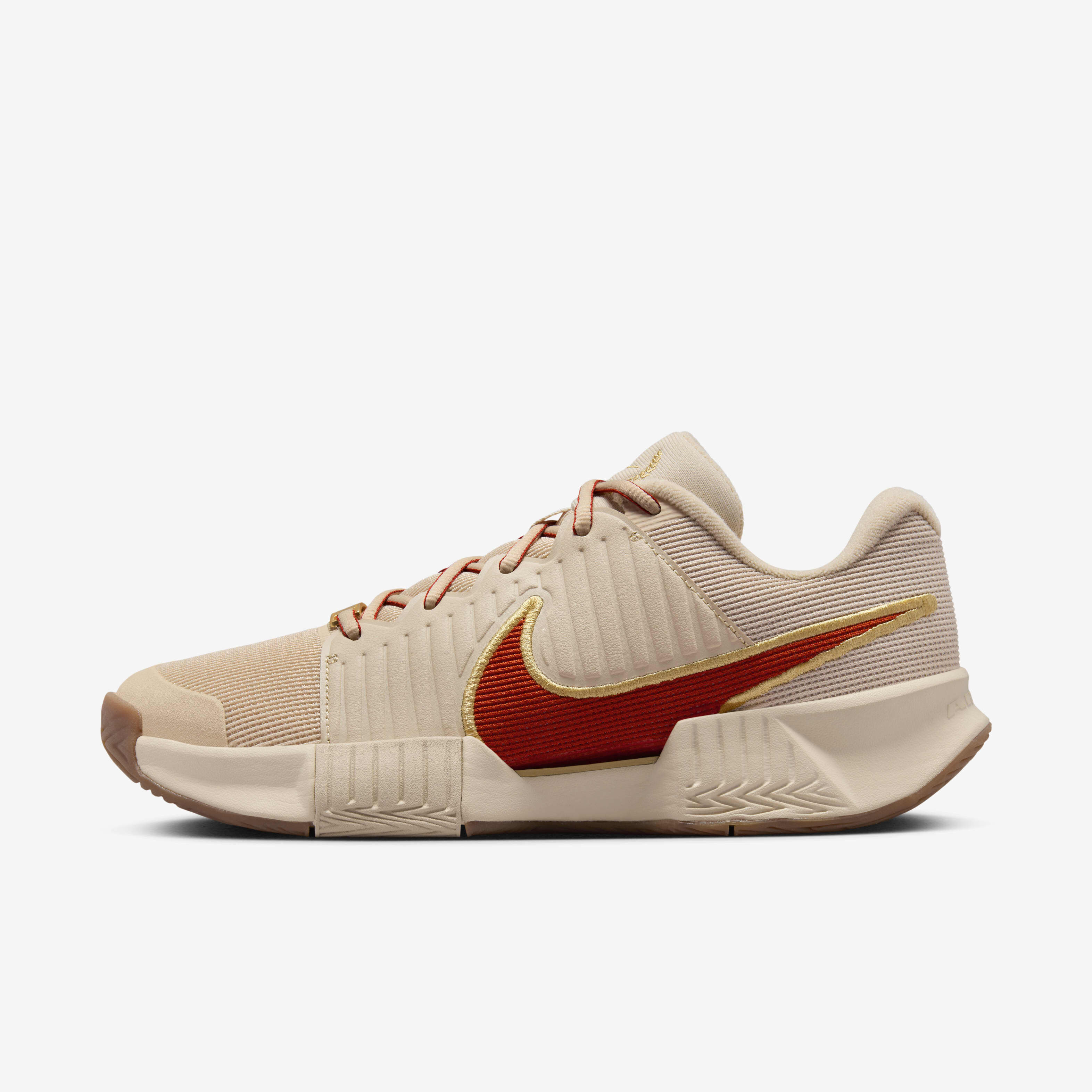 Sport Clay Court Tennis Shoe Brown