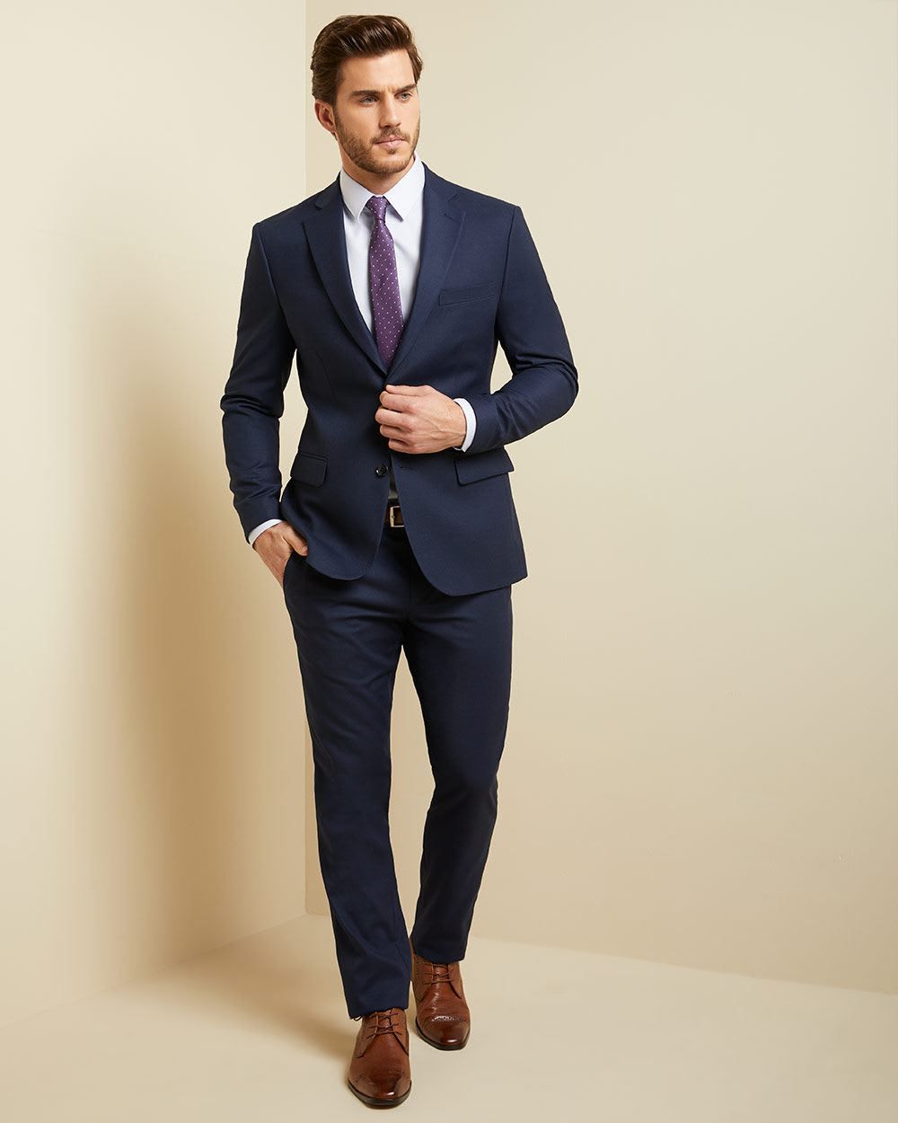 Trendy Men's Formal Suit Blazer Essential
