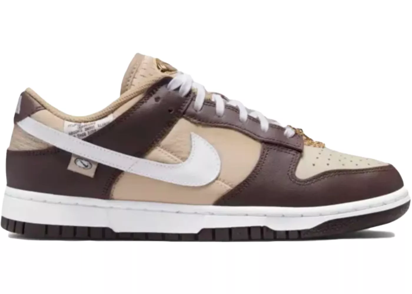 Bold Low Top Sneaker Walnut