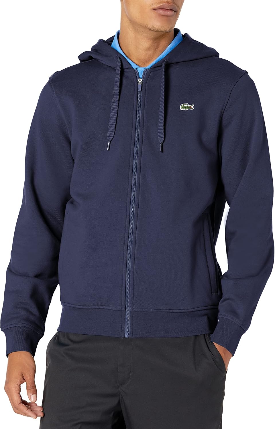 Sporty Men's Hooded Sweatshirt Plus