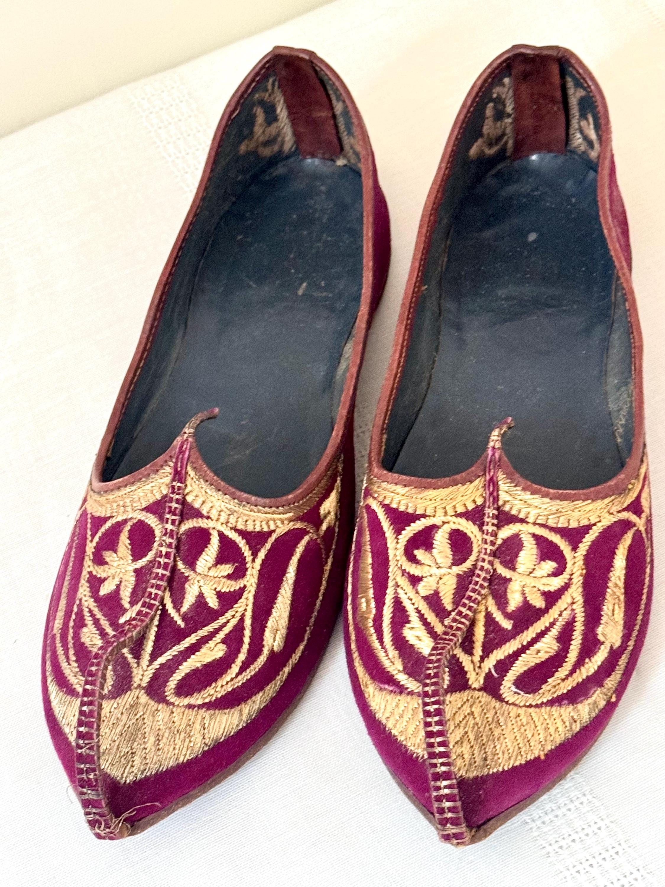 Muslim Shoes - Maroon