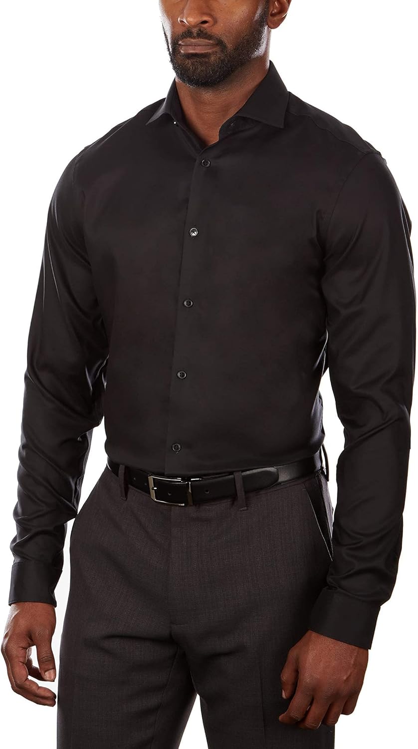 Sporty Men's Slim Fit Dress Shirt Pro