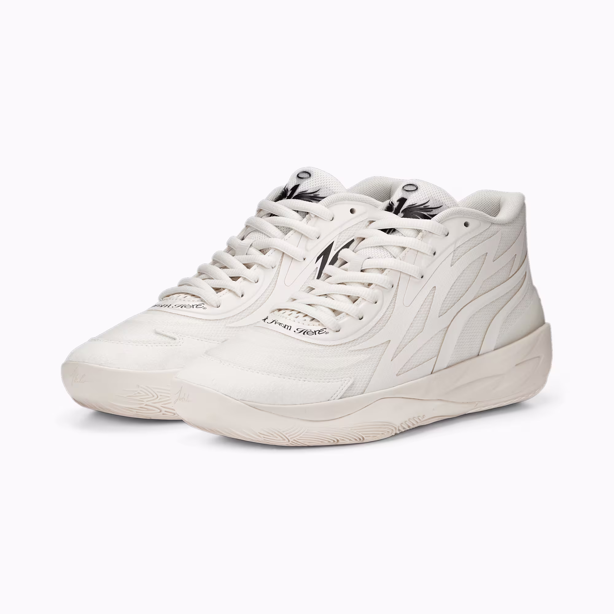 Edge Team Basketball Shoe Ivory