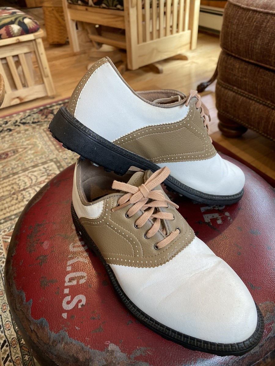 Vintage Saddle Shoe White