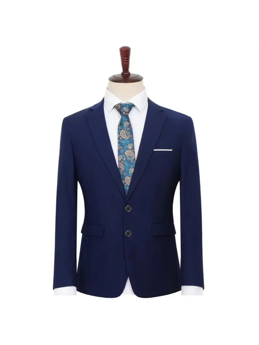 Soft Men's Formal Suit Blazer Plus