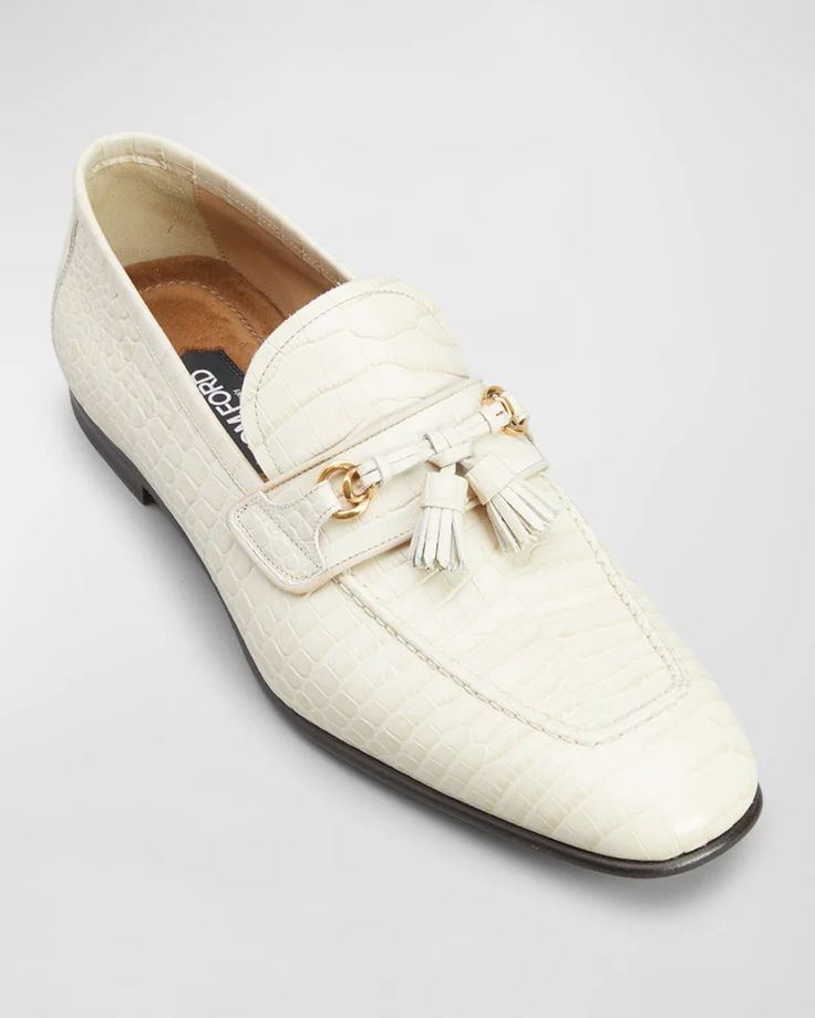Classic Tassel Loafer White