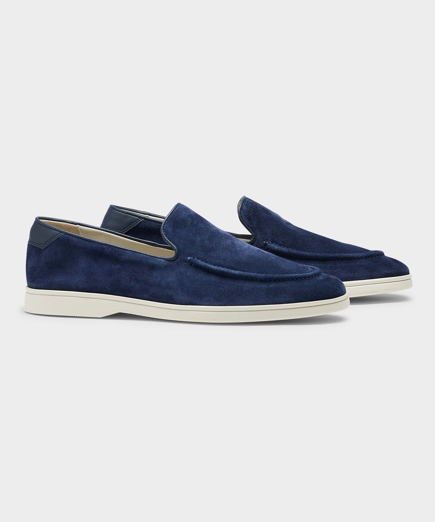 Executive Suede Loafer Navy