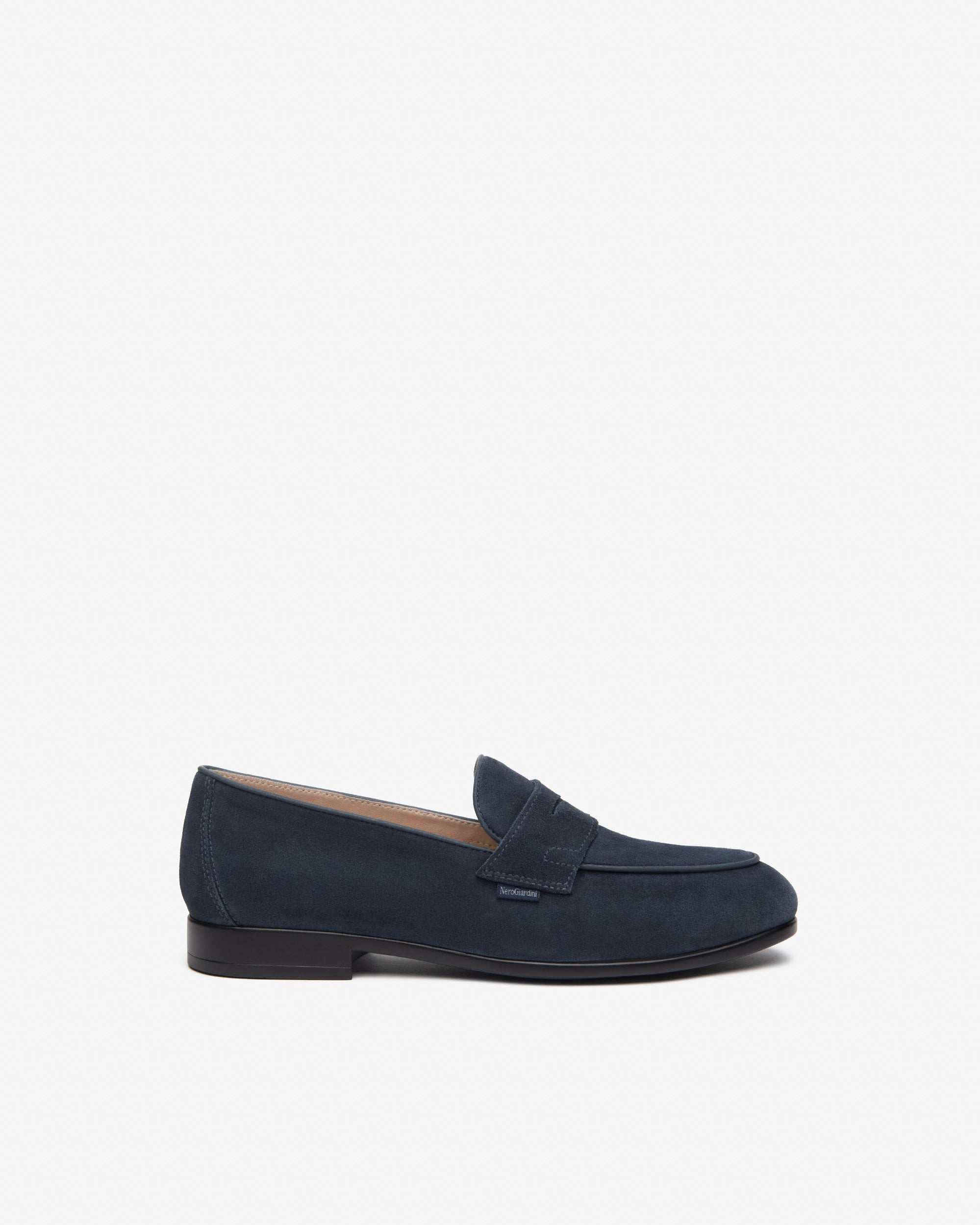 Executive Suede Loafer Navy