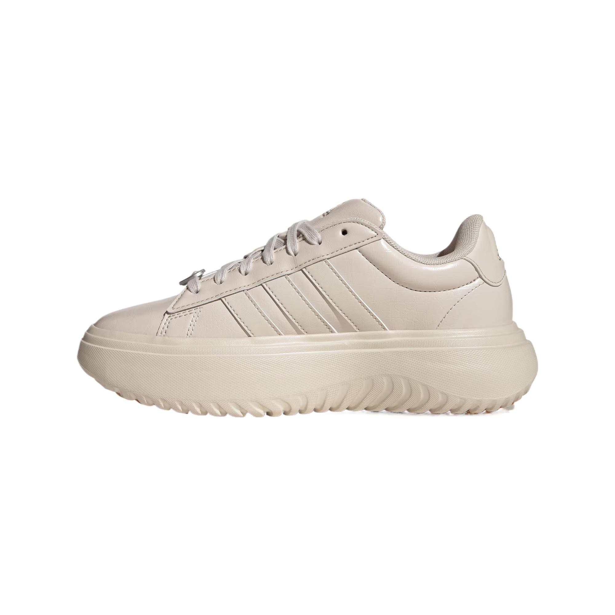 Prime Platform Tennis Shoe Walnut