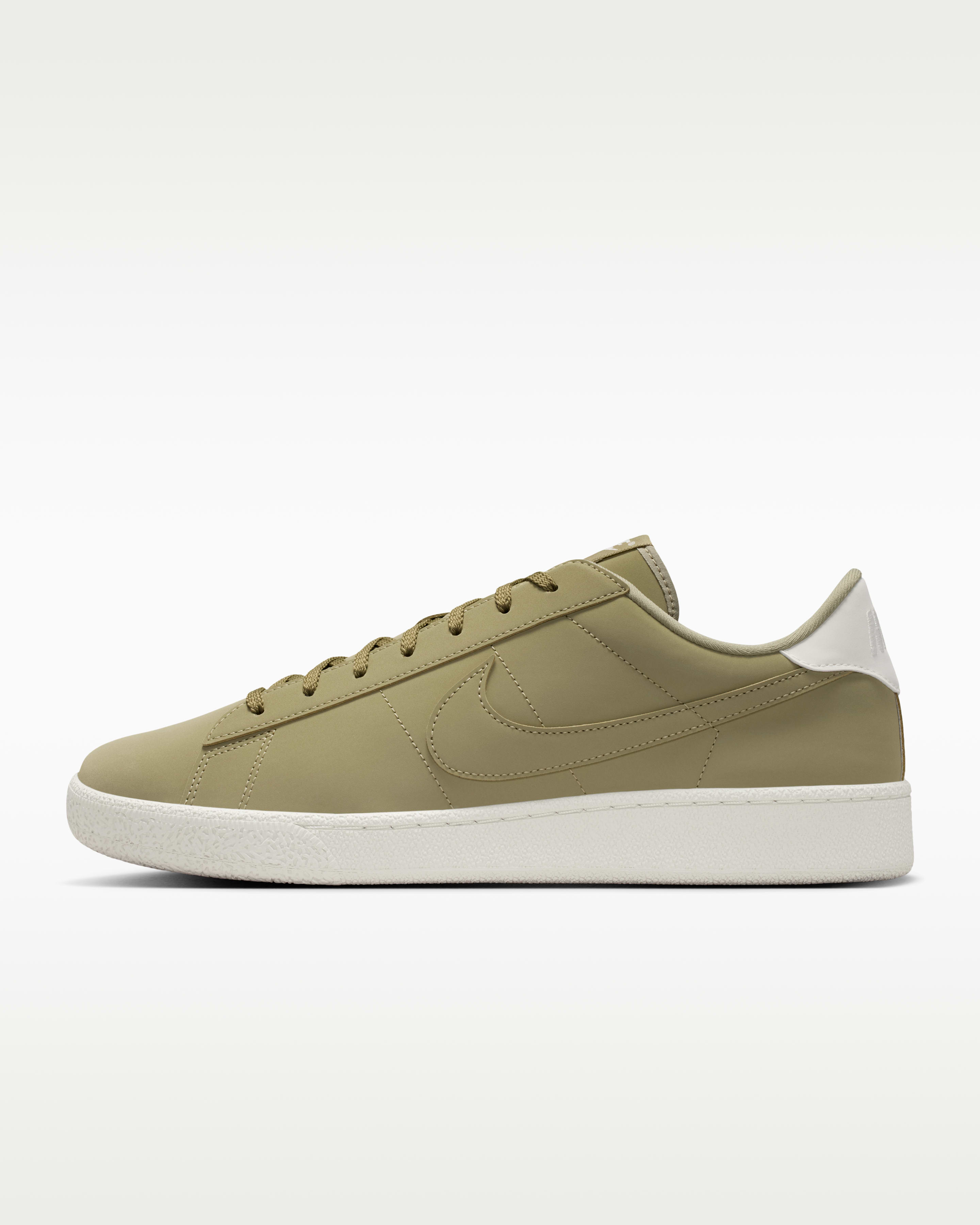 Elite Casual Leather Shoe Olive