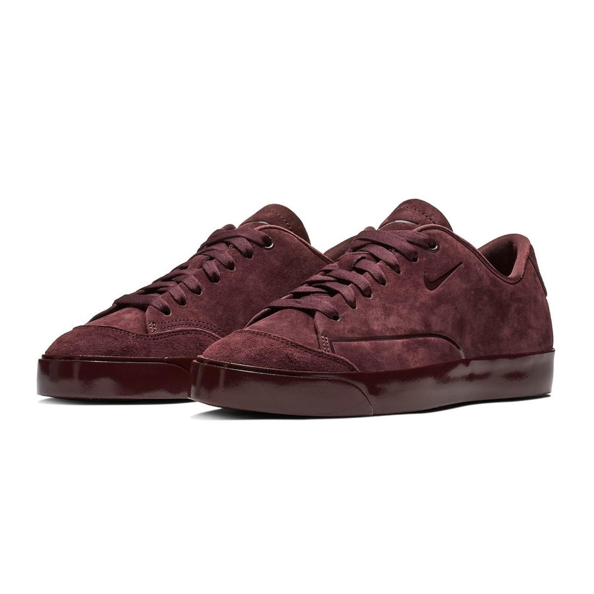 Contemporary Low Top Sneaker Burgundy