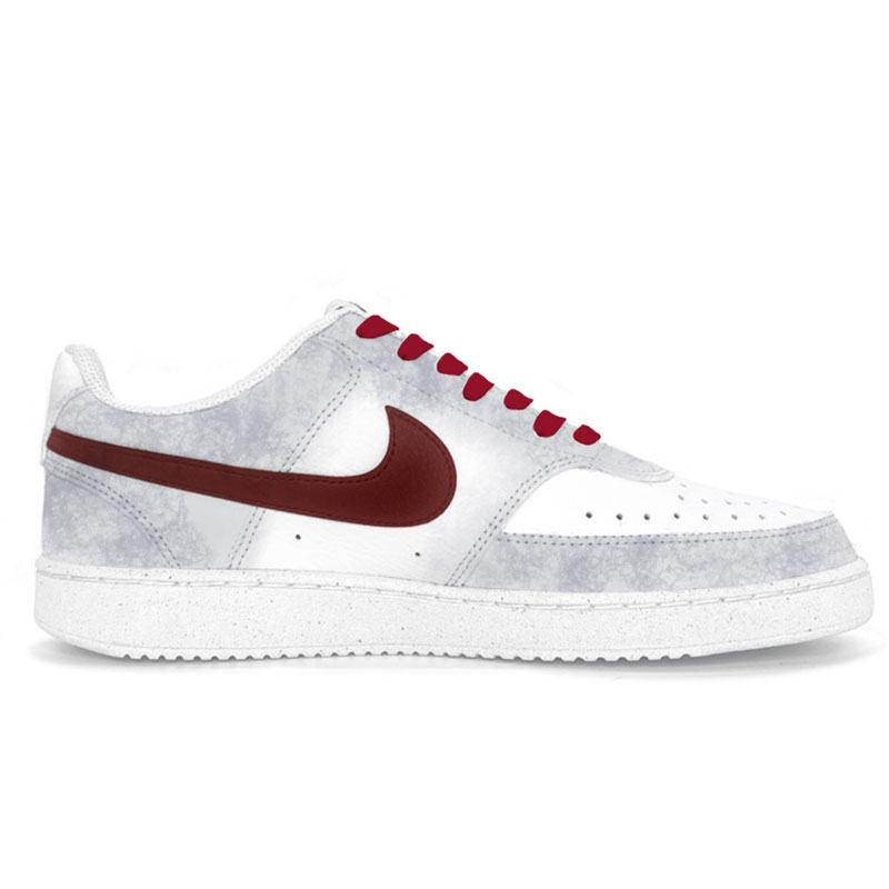 Contemporary Low Top Sneaker Burgundy
