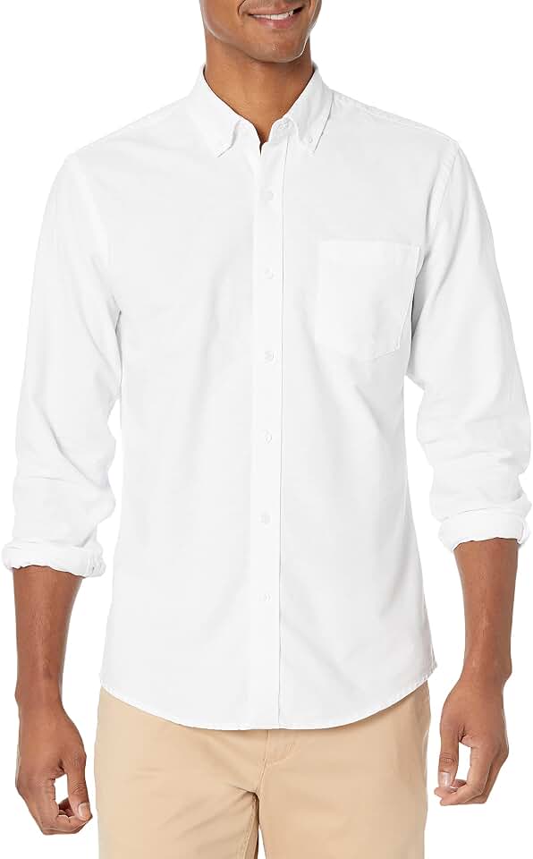 Lightweight Men's Slim Fit Dress Shirt Essential
