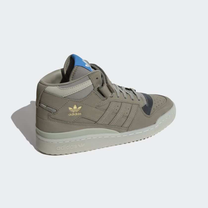 Luxury Mid Top Basketball Shoe Khaki