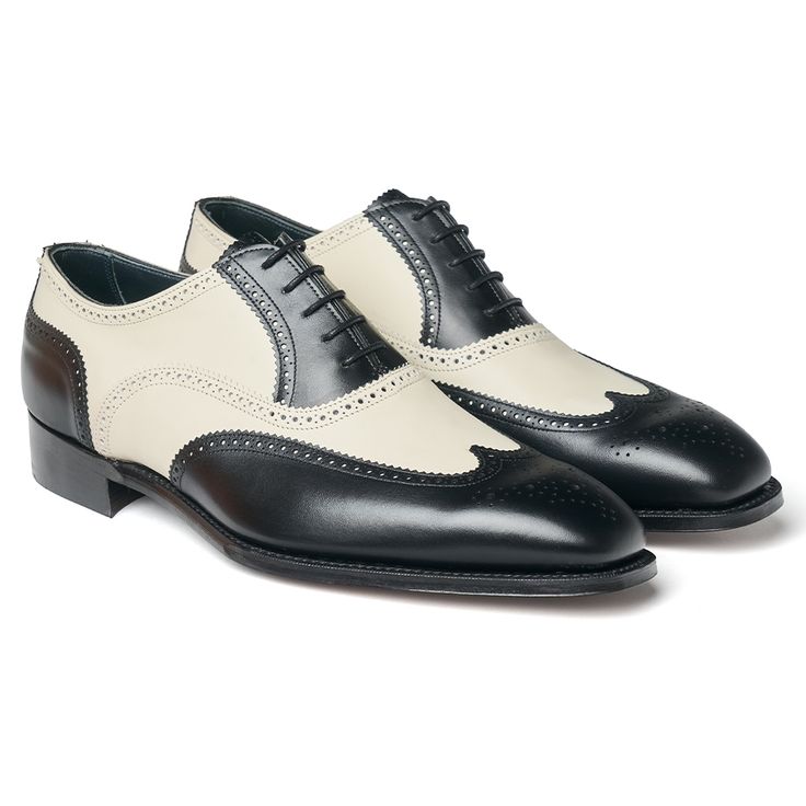 Executive Brogue Dress Shoe Ivory