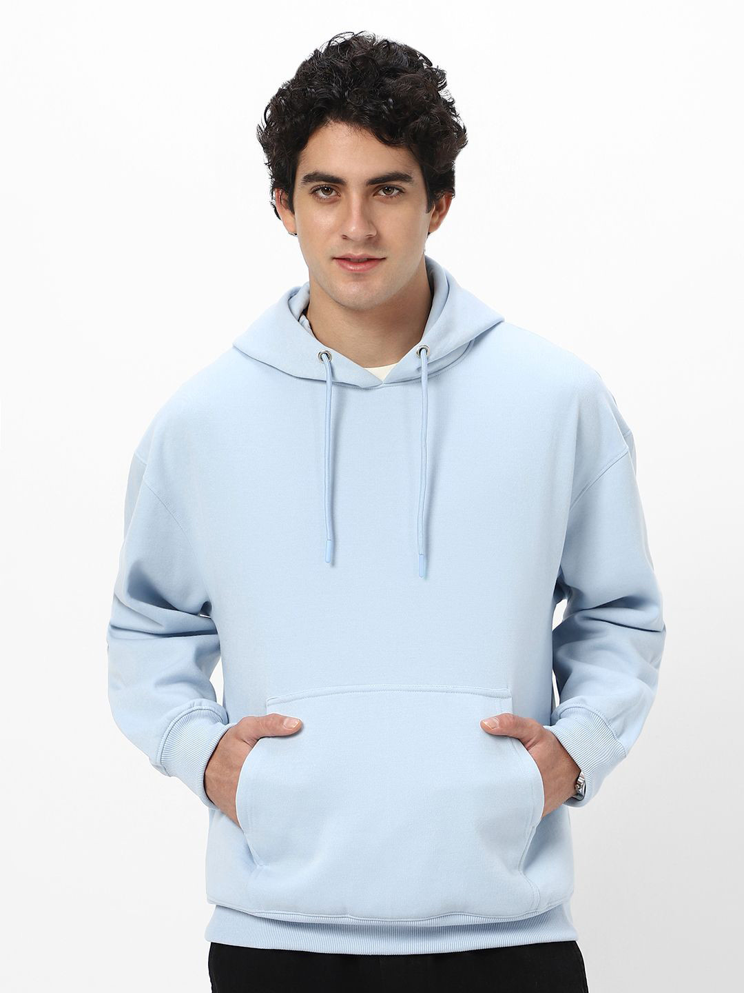 Elegant Men's Hooded Sweatshirt Deluxe