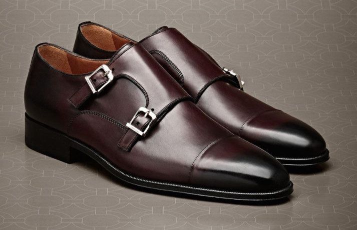 Pro Monk Strap Shoe Sand
