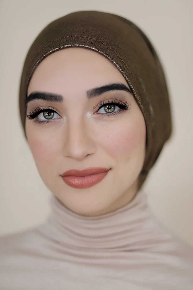 Hijab Cap - Brown