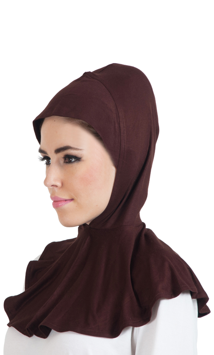 Hijab Cap - Brown