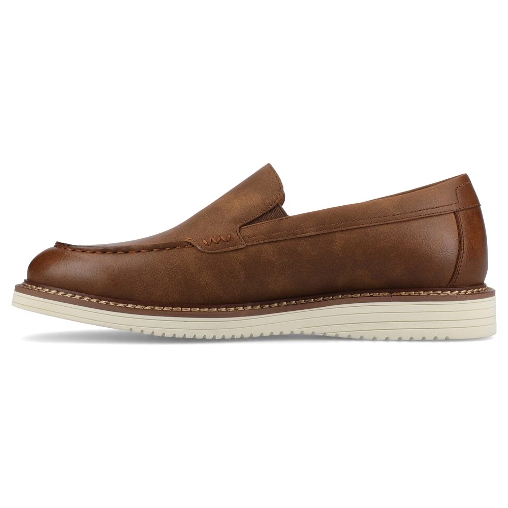 Comfort Leather Loafer Walnut