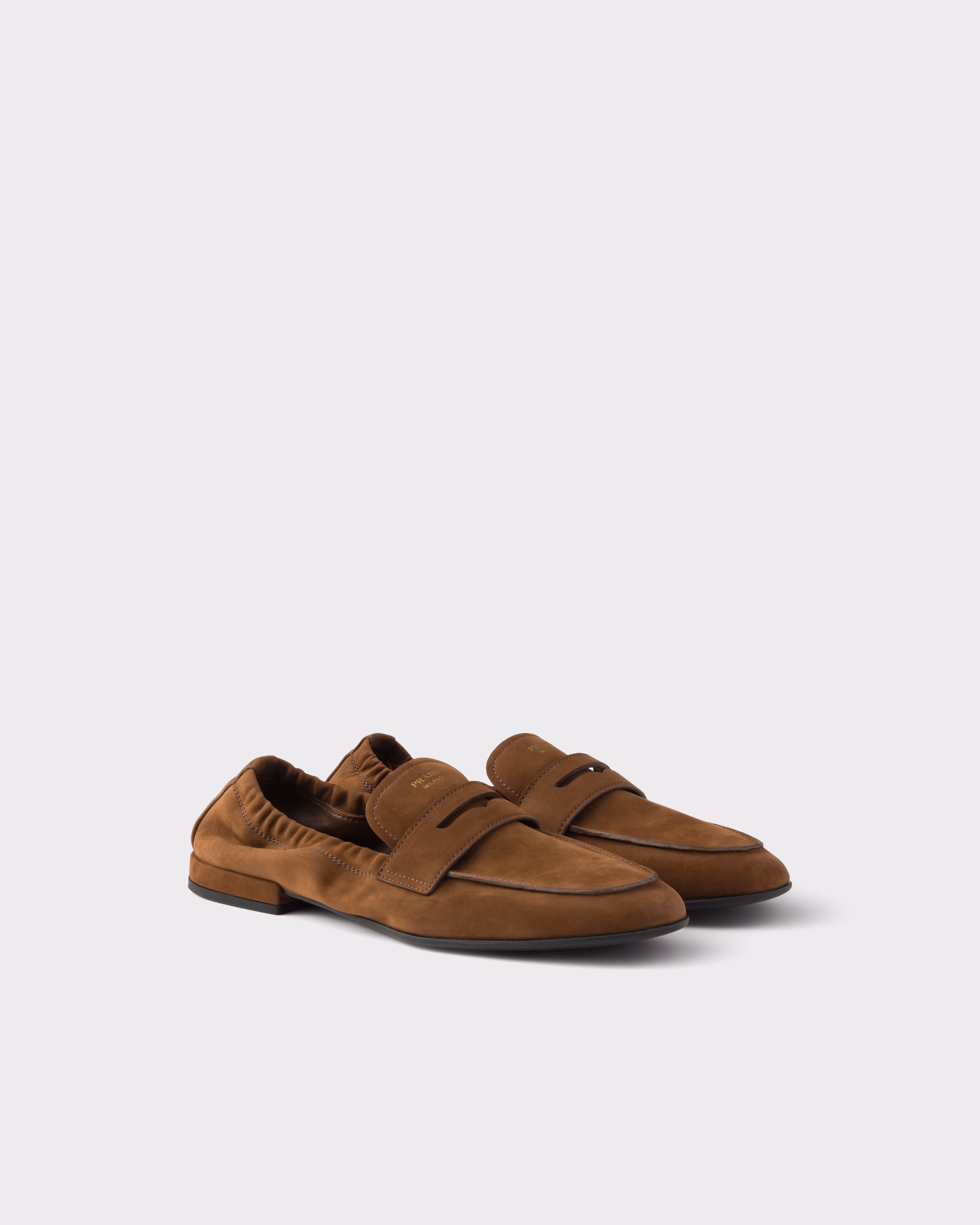 Comfort Leather Loafer Walnut