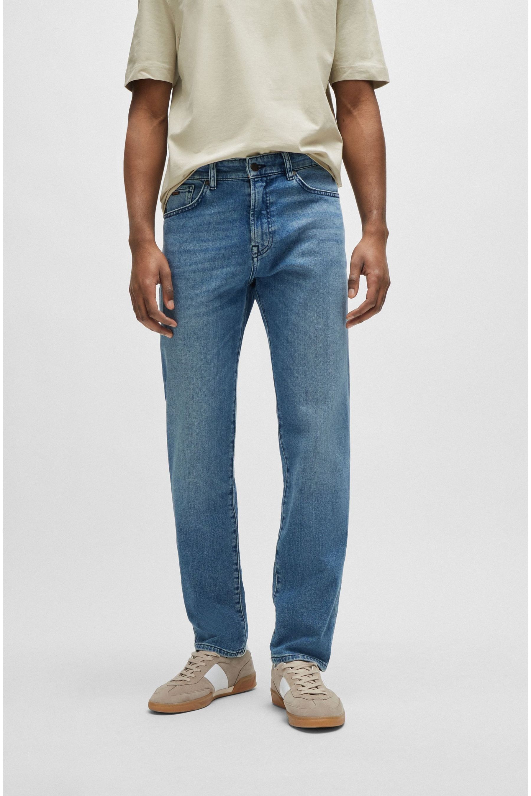 Casual Men's Denim Jeans Straight Cut Pro