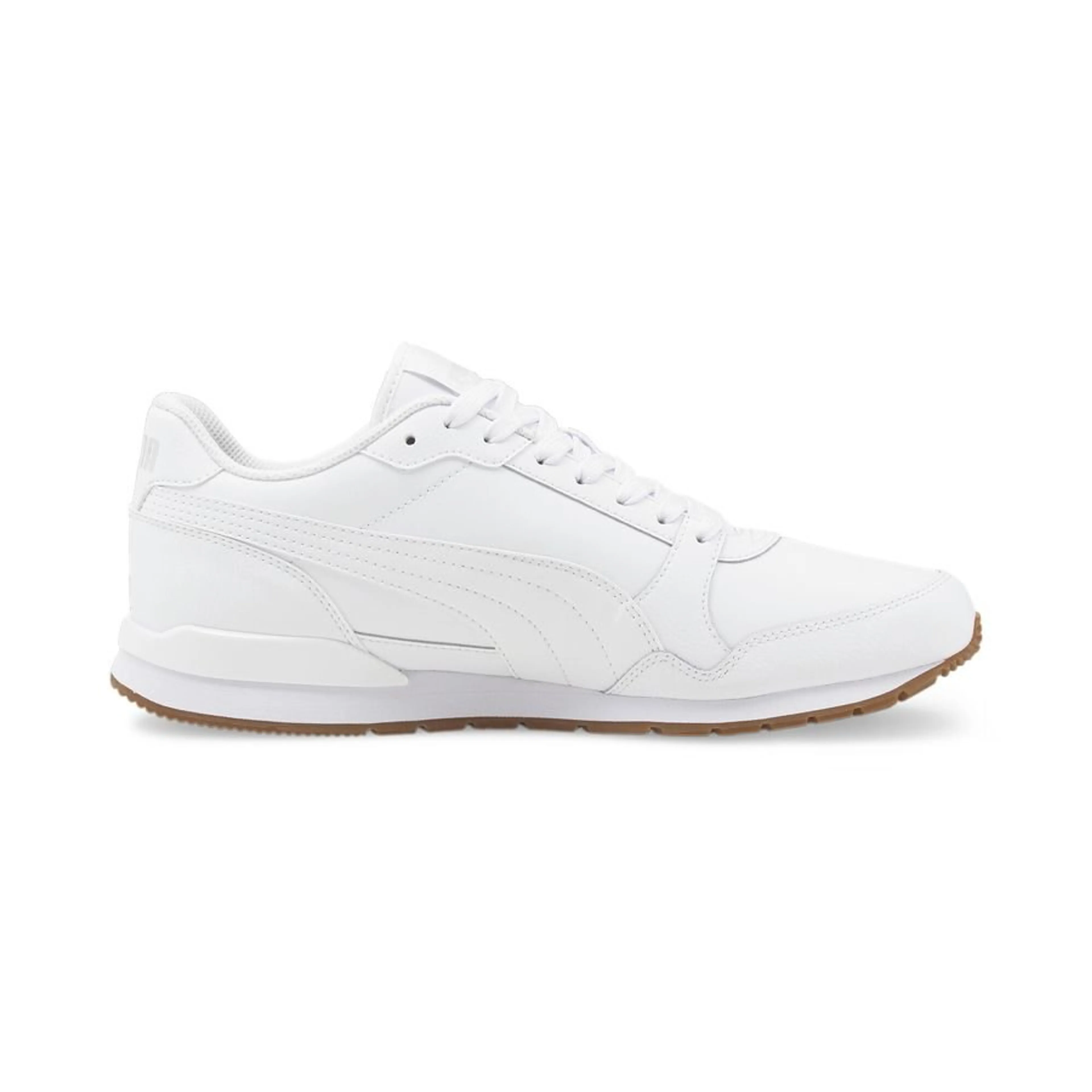 Active Casual Leather Shoe White