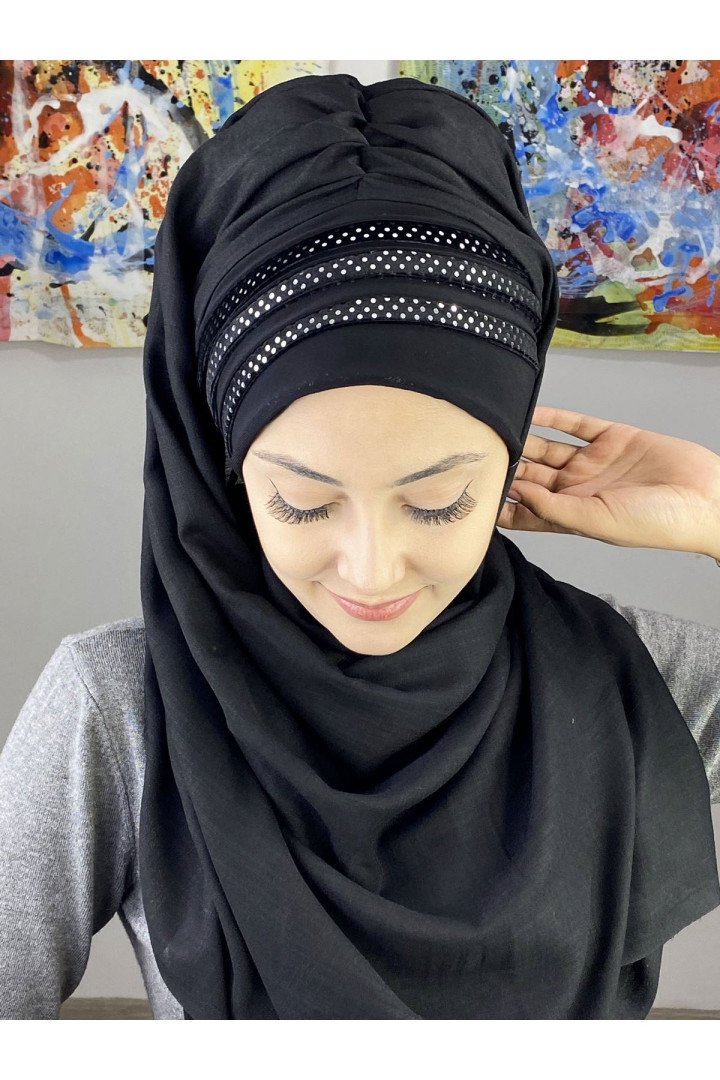 Hijab Accessories - Black