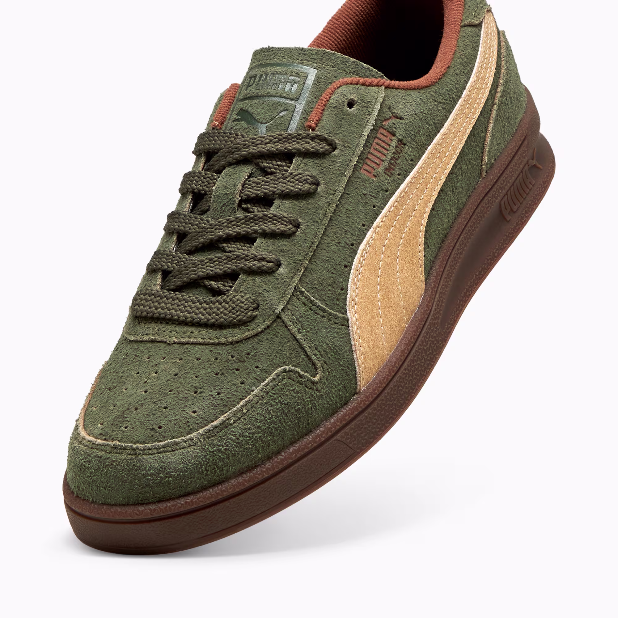 Limited Edition Suede Sneaker Olive