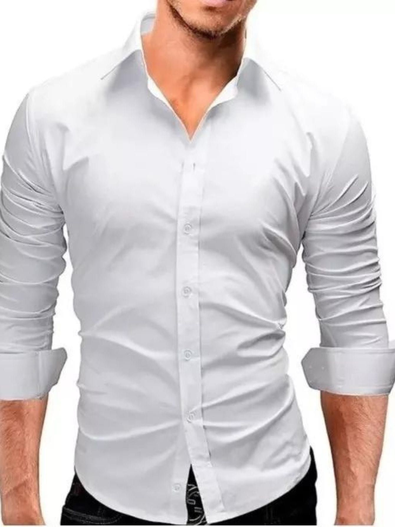 Premium Men's Slim Fit Dress Shirt Max