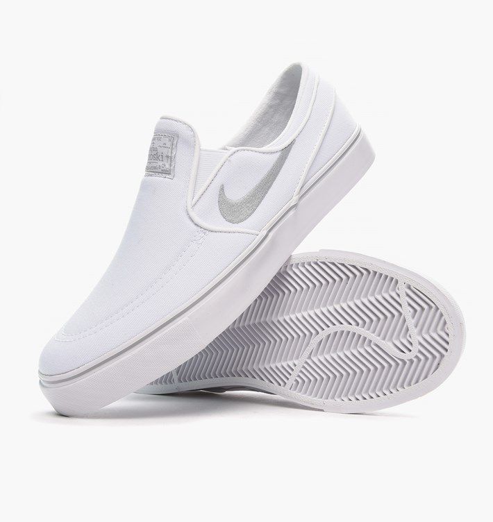 Executive Casual Slip-On White