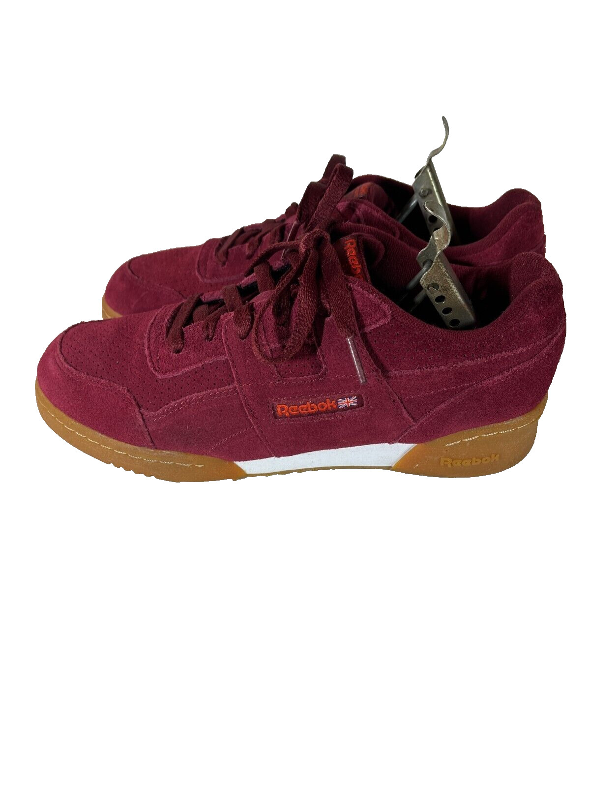 Flex Monk Strap Shoe Burgundy