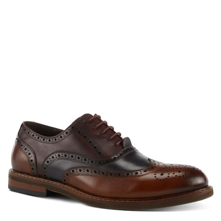 Evolution Brogue Dress Shoe Bordeaux