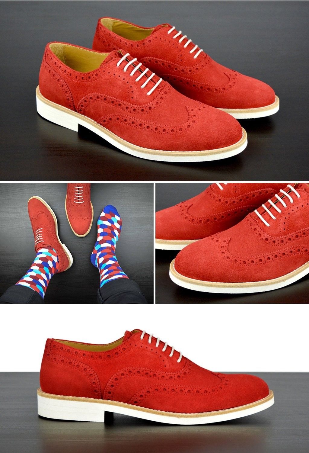 Evolution Brogue Dress Shoe Bordeaux