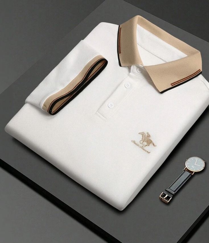 Luxury Men's Classic Polo Shirt Plus