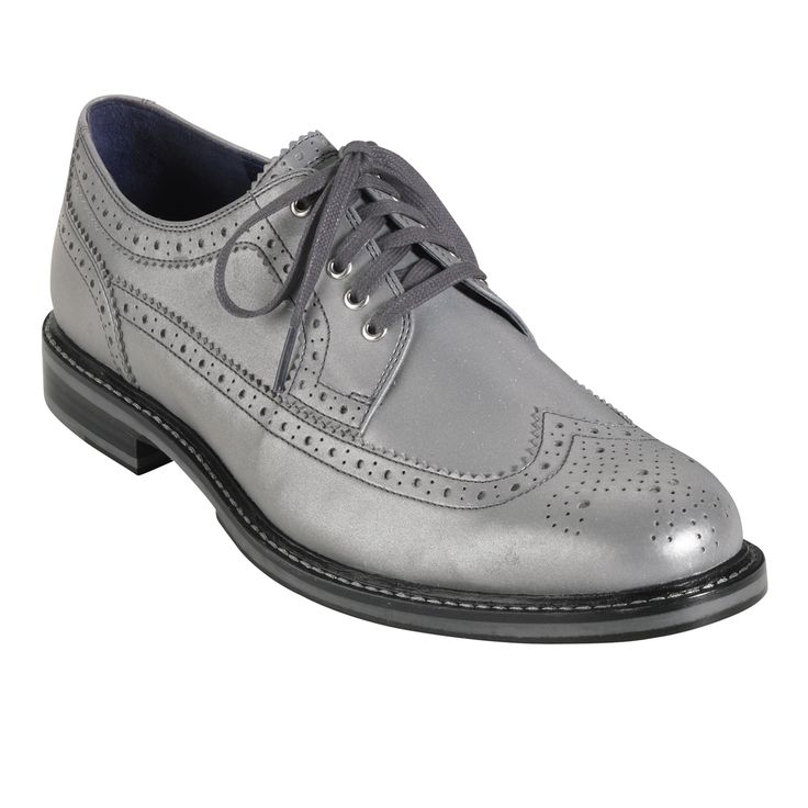 Edge Wingtip Oxford Grey