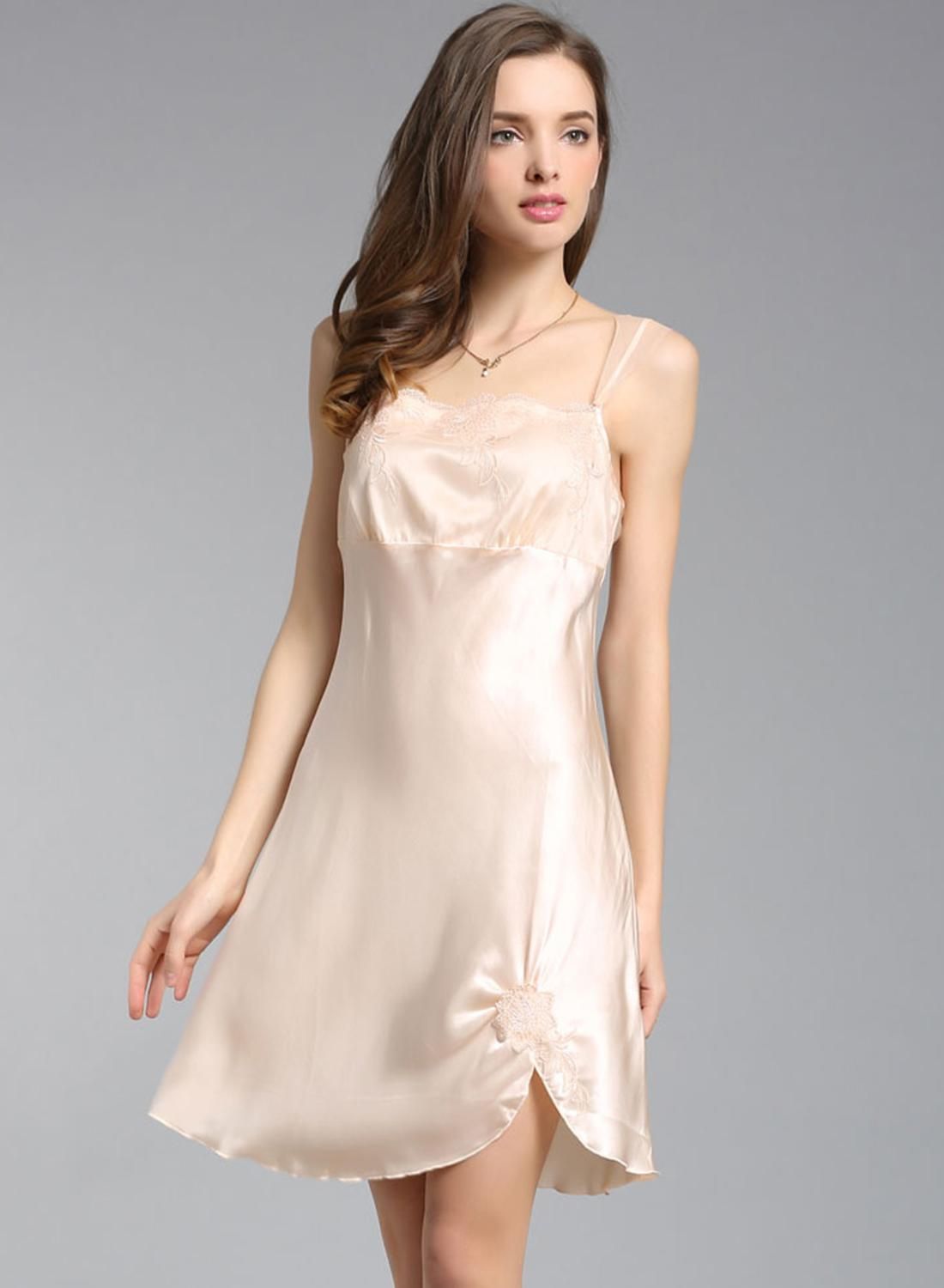 Women's Nightgown Silk