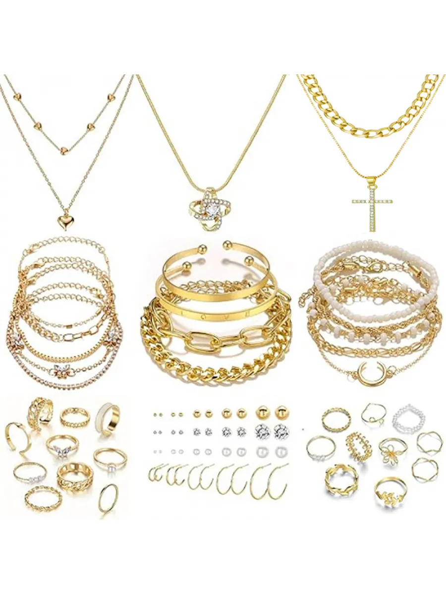 Layered Necklace Set
