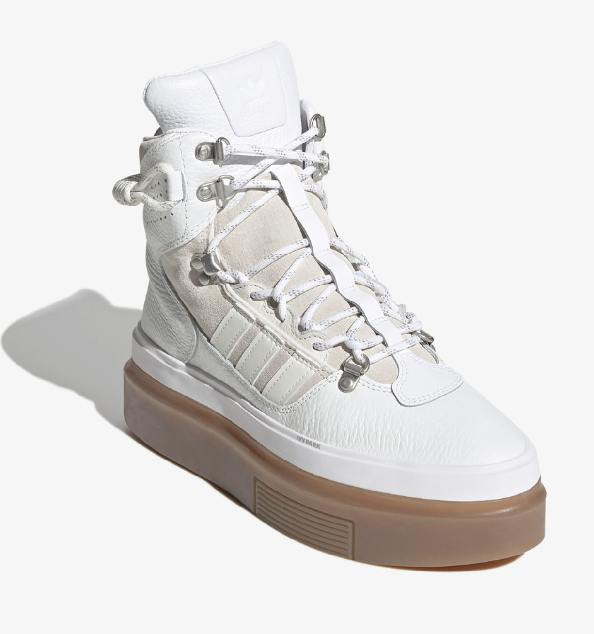 Sleek Harness Boot White